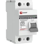 Protective Shutdown Device VD-100 2P 63A/ 30mA (el-mech ...