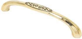 Ручка ZA0356 96 мм, золото K-Gold + BK 69580