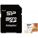 SP256GBSTXDU3V20AB, Флеш карта microSD 256GB Silicon Power Superior Pro A1 ...