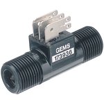 173936, Flow Sensor Liquid 5L/min 14bar 3% 24V G3/8" Cable Spade Terminal, 1 m IP65