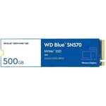SSD накопитель WD Blue SN570 M.2 2280 PCI-E x4 500Gb (WDS500G3B0C)