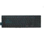 Клавиатура для ноутбука Dell Inspiron G3 15-3579, 15-7566 черная с голубым ...