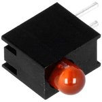 H30E-1SD, LED; in housing; red; 3mm; No.of diodes: 1; 20mA; Lens: red,diffused