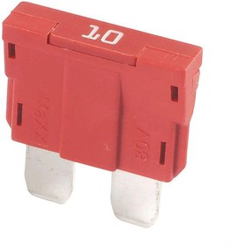 F1810, Fuse 10 A 80V Red