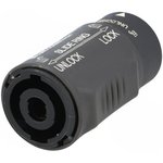 Neutrik NL4MMX адаптер-переходник с фиксатором, 4-контактный Speakon «папа» NL4M  -  4-контактный Speakon «папа» NL4M