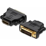 Переходник HDMI (F) - DVI (M), Vention ECDB0