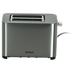 Тостер KitFort KT-2048, нержавеющая сталь [кт-2048]