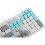 Клавиатура A4Tech S510N механическая белый USB for gamer LED (S510N (ICY WHITE ...