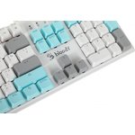 Клавиатура A4Tech S510N механическая белый USB for gamer LED (S510N (ICY WHITE ...