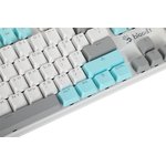 Клавиатура A4Tech S510N механическая белый USB for gamer LED (S510N (ICY WHITE ...