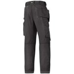 32130404150, Craftsman Black Men's Cotton, Polyester Trousers Imperial Waist 35in