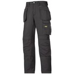 32130404088, Craftsman Black Men's Cotton, Polyester Trousers Imperial Waist 31in