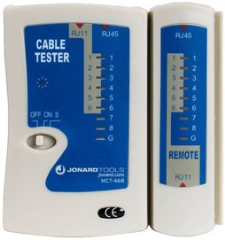 MCT-468, LAN/Telecom/Cable Testing Modular Cable Tester