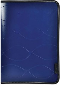 Папка на молнии SAFE А4 карман синий пластик 500 мкм NP7050B