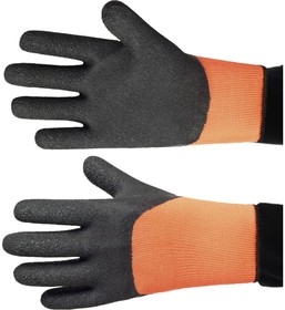 Фото 1/2 Утепленные перчатки тейкер|taker снегирь, оранжевые, р. 10 2000000177564