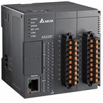 Процессорный модуль AS200, 64K шагов, 16DI/12DO, Ethernet, CANopen, 2xRS485 ...