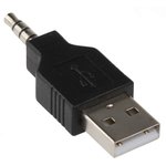 Cable Mount, Plug Type A USB Connector