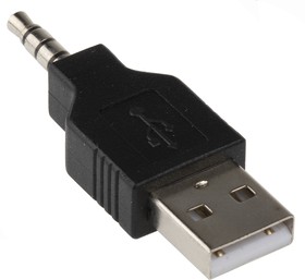 Фото 1/3 Cable Mount, Plug Type A USB Connector