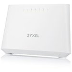 ZX-DX3301-T0-EU01V1F, Роутер Wi-Fi VDSL2/ADSL2+ Zyxel DX3301-T0, 2xWAN (GE RJ-45 и RJ-11), Annex A, profile 35b, 802.11a/b/g/n/ac/ax (600+12