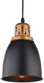 Фото 1/7 Cветильник подвесной Arte Lamp EURICA A4248SP-1BK тип лампы E27 60Вт