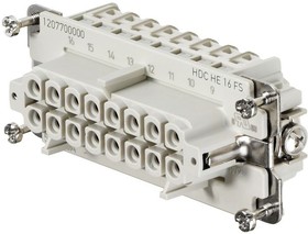 1207700000, Heavy Duty Power Connectors HDC HE 16 FS
