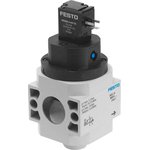 HEE-D-MIDI-24, 3/2 Closed, Monostable Pneumatic Manual Control Valve HEE Series ...