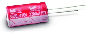 860160380044, Aluminum Electrolytic Capacitors - Radial Leaded WCAP-ATLL 16V 4700uF 20% Radial