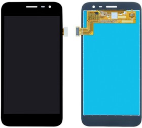 Фото 1/2 Дисплей (экран) в сборе с тачскрином для Samsung Galaxy J2 Core (2018) SM-J260F черный (TFT-совместимый)