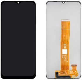 Фото 1/2 Дисплей (экран) в сборе с тачскрином для Samsung Galaxy A12 SM-A125F черный (Premium LCD)