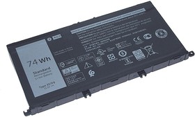 Аккумуляторная батарея для ноутбука Dell 15-7000 (357F9) 11,1V 74Wh
