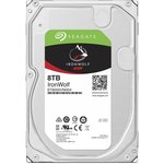 8TB Seagate IronWolf (ST8000VN004) {SATA 6.0Gb/s, 7200 rpm, 256mb buffer, 3.5" ...