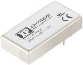 JCH1024D15, Isolated DC/DC Converters - Through Hole DC-DC, 10W,DUAL OUTPUT