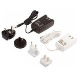 VEP24US09, Wall Mount AC Adapters AC-DC, Medical Plugtop, 24 W, Changeable Conn.