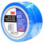 Scotch 471 Blue Vinyl 33m Lane Marking Tape, 0.14mm Thickness