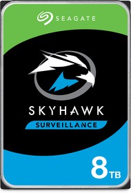 Фото 1/7 Seagate SkyHawk ST8000VX010, Жесткий диск