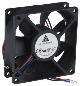 AFB0724HHB-F00, DC Fans DC Tubeaxial Fan, 70x15mm, 24VDC, Ball Bearing, 3-Lead Wires, Tachometer