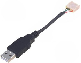 Фото 1/5 14193, USB Cables / IEEE 1394 Cables USB A-5P CRIMP CON