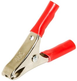Фото 1/8 BU-40C-2, Test Clips Red Micro-Plier-Type Copper Clip, 20 Amp