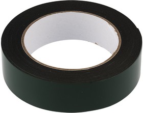 Фото 1/8 09-6130, Двухсторонний скотч , черная, вспененная ЭВА основа, 30 мм, ролик 5 м