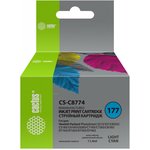 Картридж струйный Cactus CS-C8774 №177 светло-голубой (11.4мл) для HP PS ...