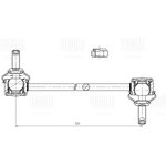 sp-1016, Стойка стабилизатора для а/м Ford Mondeo (07-)/Mazda 3 (08-) (перед.) ...