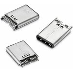 632712000021, Straight, SMT, Plug Type C 3.1 USB Connector