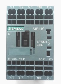 Фото 1/4 3RT2017-2LF41 Контактор Siemens