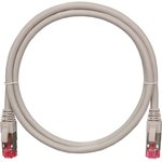 Коммутационный шнур S/FTP 4 пары, серый, 1,5м NMC-PC4SA55B-015-GY