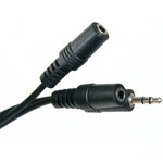 CV203-0.2M, VCOM mini jack 3.5 mm (m) - 2 x mini jack 3.5 mm (f) 0.2м, Кабель-адаптер