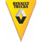 Треугольный вымпел RENAULT trucks фон желтый S05101066