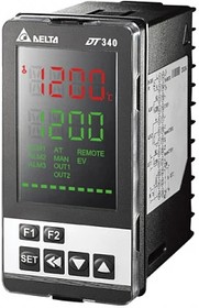 Температурный контроллер 48x48мм, аналоговый выход (4…20мА), питание 80-260В AC; RS-485 DT320CA-0200
