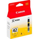 Картридж струйный Canon CLI-42Y 6387B001 желтый (284стр.) для Canon PRO-100