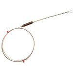 RND 410-00152, Thermocouple with M8 Seal 500mm Open End 750°C Type K Stainless Steel
