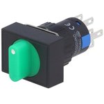 LAS1-AJ-22X/31/G/12V, Переключатель: поворотный, Пол: 3, 3A/220ВAC, 2A/24ВDC ...